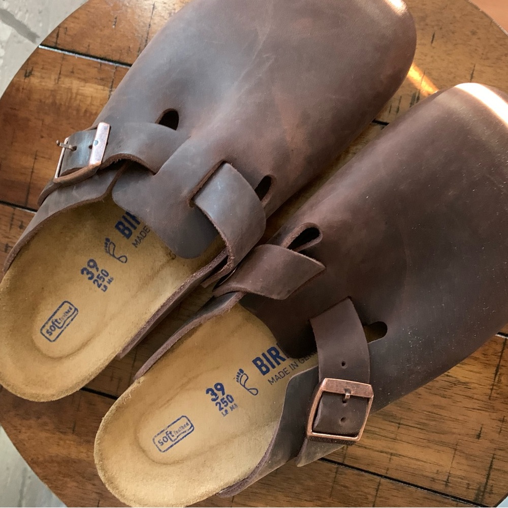 Women’s Birkenstock Boston leather clog 39 new